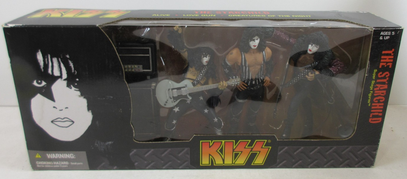 Sealed/MIB « THE STARCHILD » Paul Stanley KISS McFarlane Toys Super Stage Figures