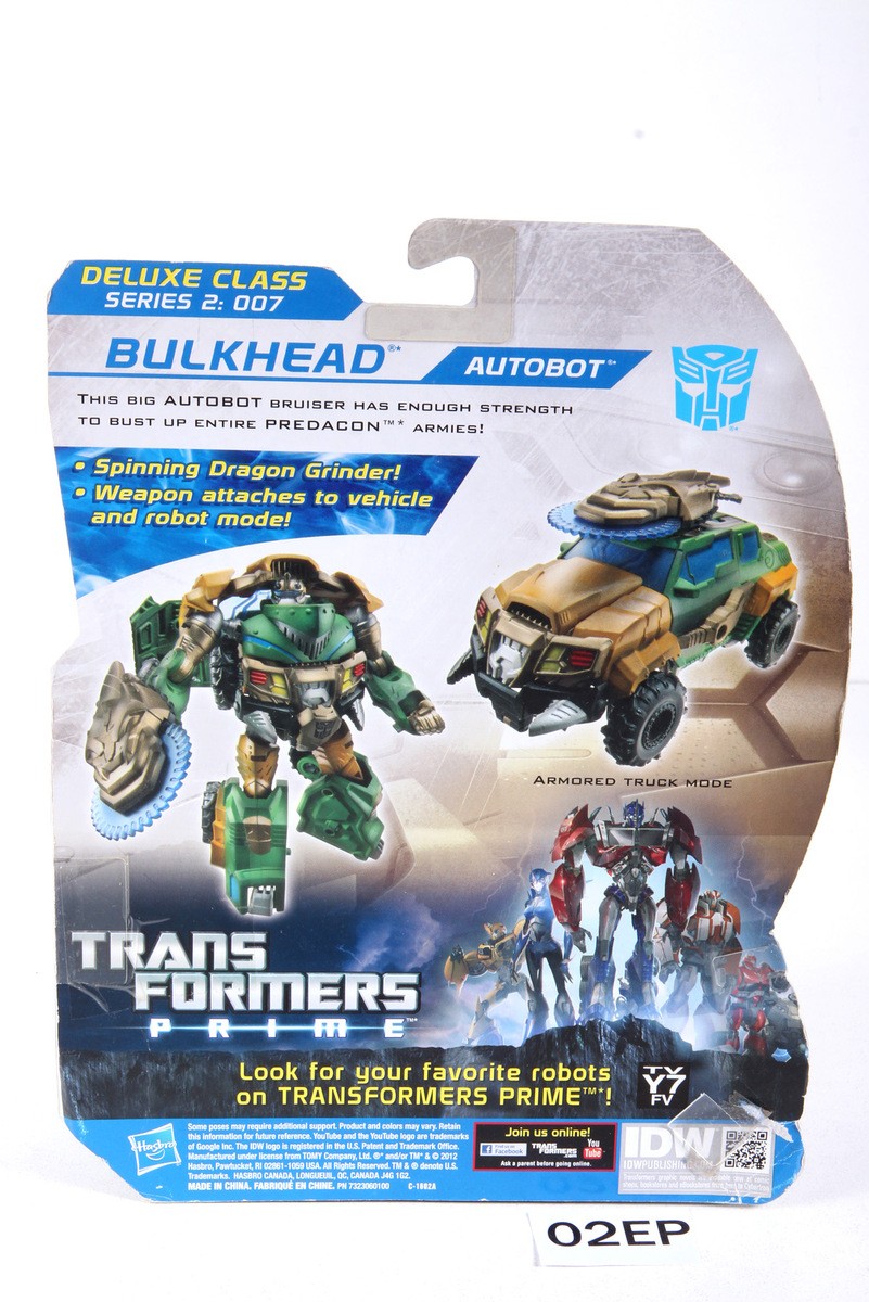 Transformers Prime Beast Hunters Bulkhead Sealed MISB MOSC Deluxe