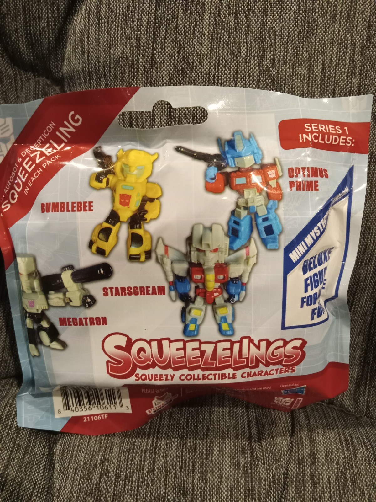 TRANSFORMERS SQUEEZELINGS SERIES 1 AGES 4 And Up Brand New