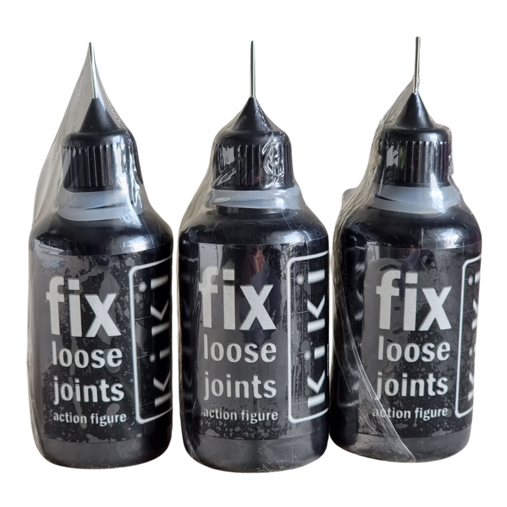 Kiki Fix Loose Joints Action Figures 30 ml x 3 Bottles Gift New Year