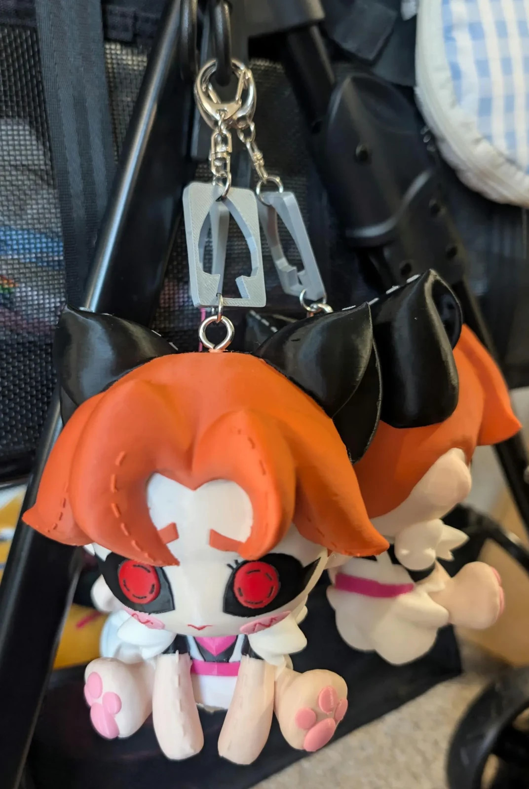 Gambit Marvel Rivals Keychain Accessory Cat Maid 3d Print