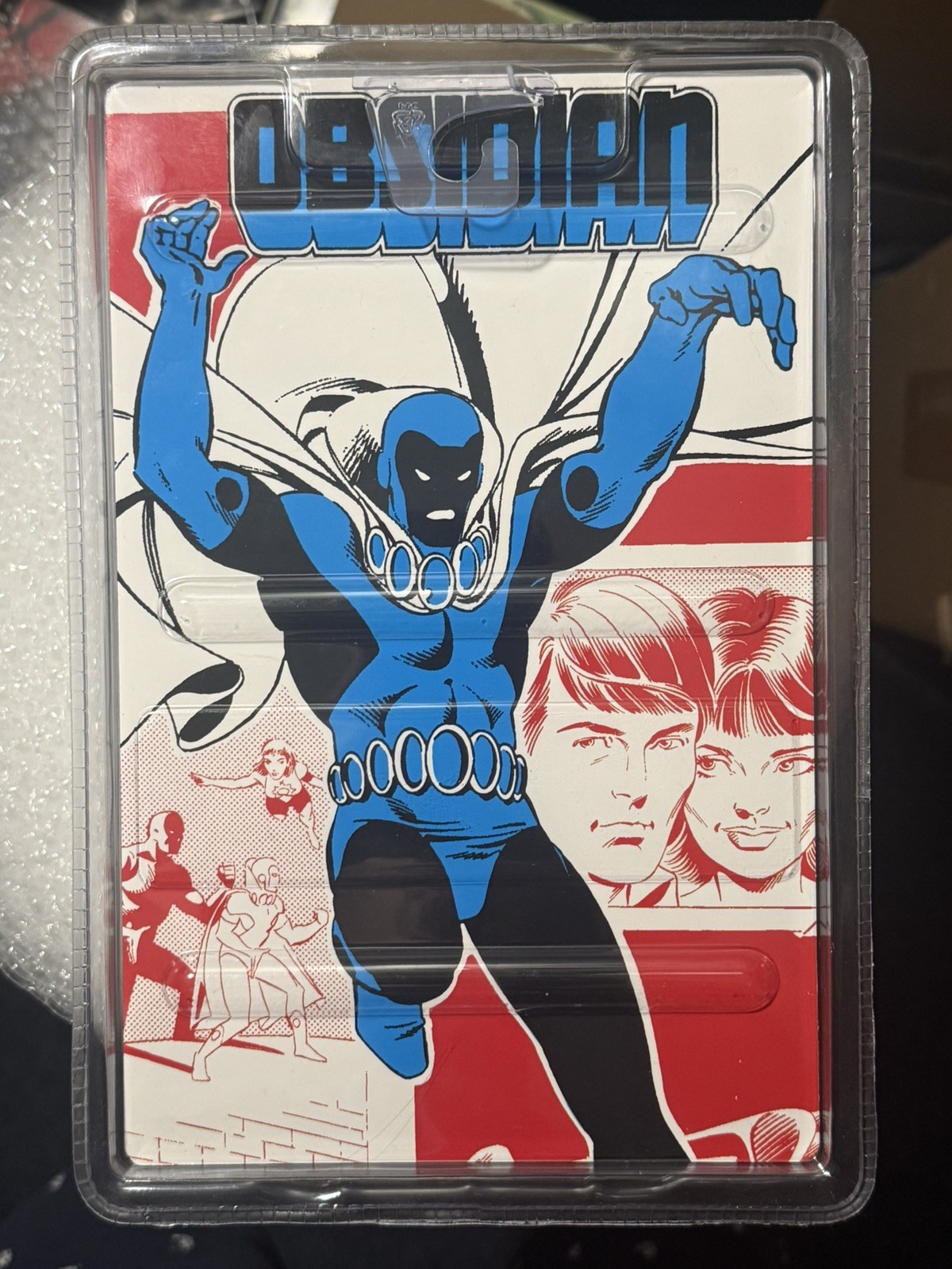 Mcfarlane DC Multiverse Obsidian (Infinity Inc #16) w Lithograph Gold Label New