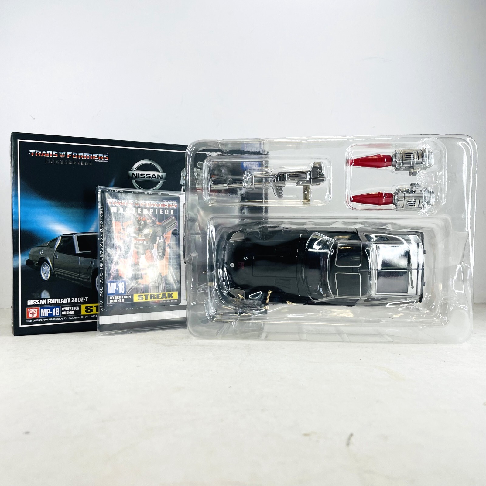Transformers Masterpiece MP-18 Streak Action Figure Takara Tomy Toys – Open Box