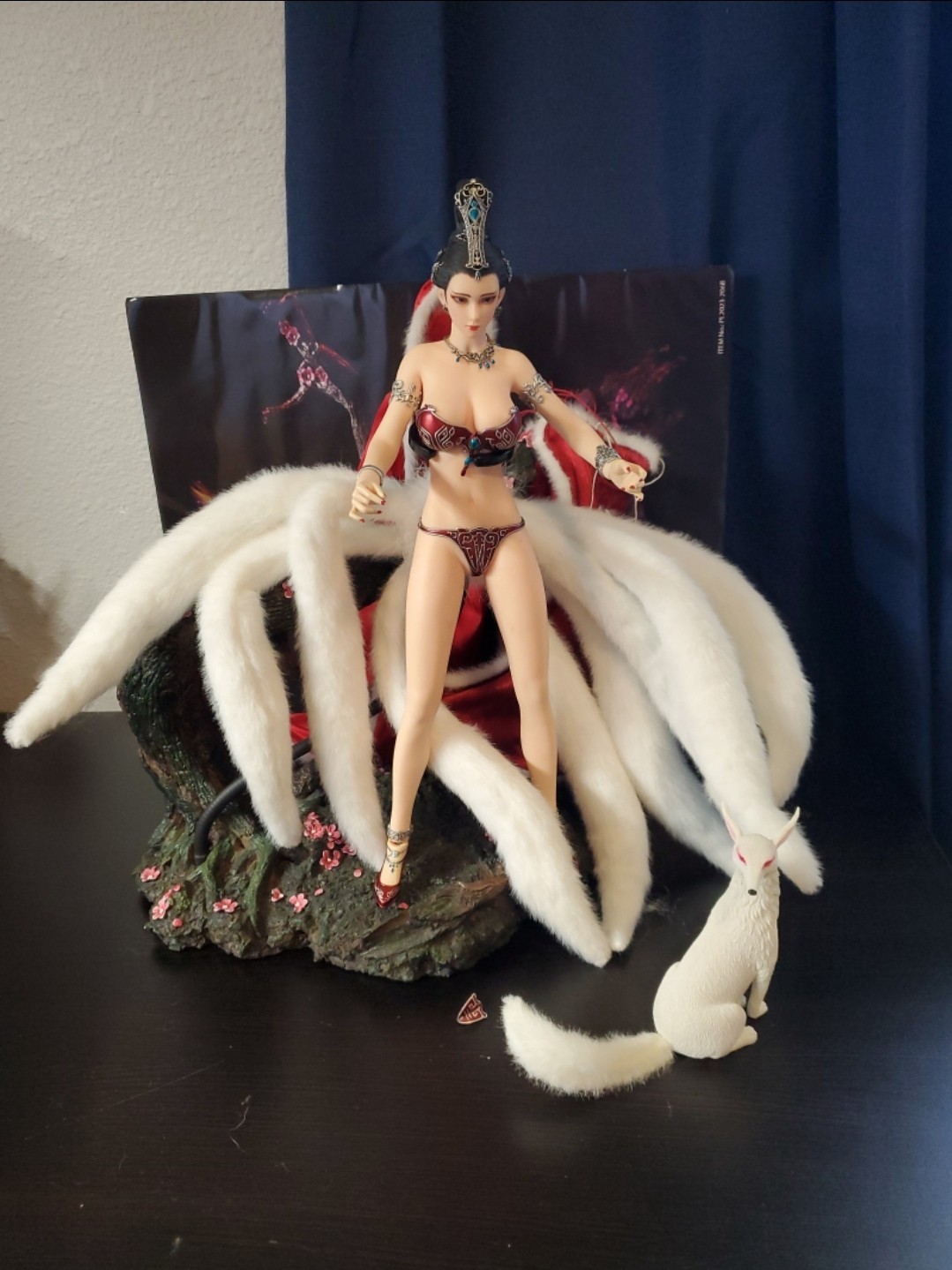 TBL EMPRESS Su Daji Goddess of the Fox 1/6 Figure Silver & FREE DOOMSDAY SISTER