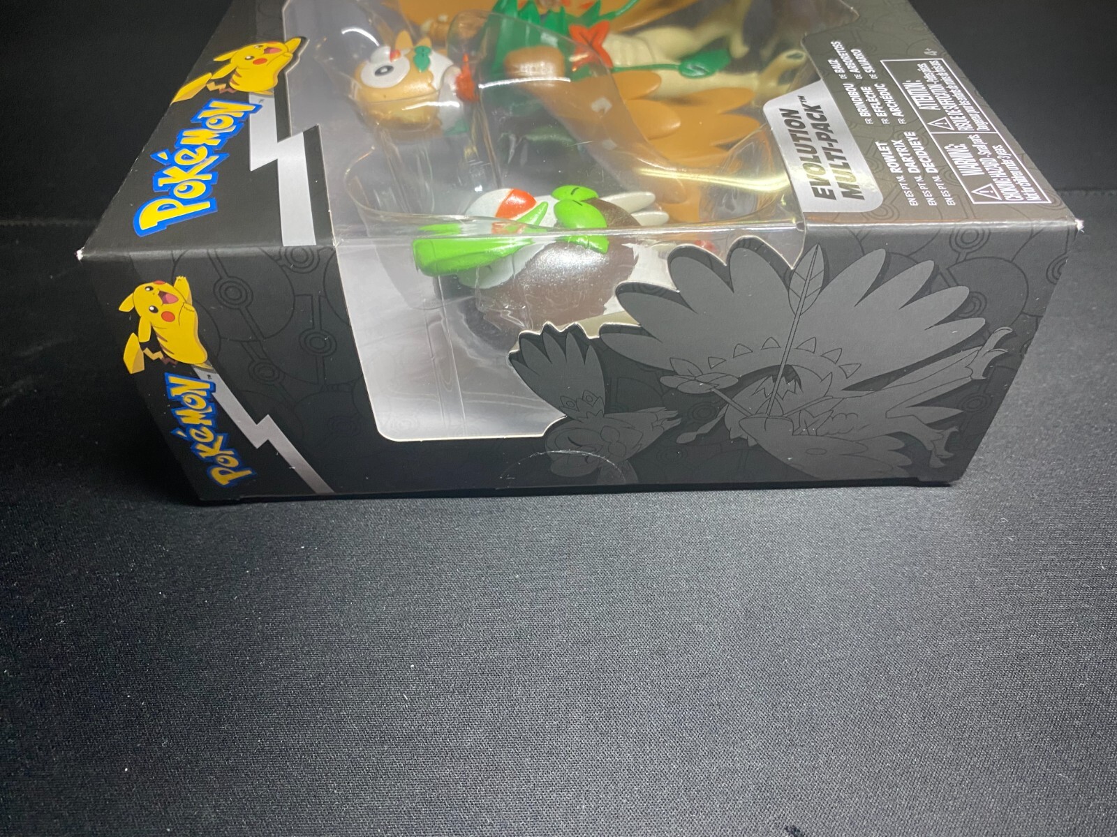 Pokemon Select Evolution Multi-Pack Rowlet Datrix Decidueye Action Figures NEW
