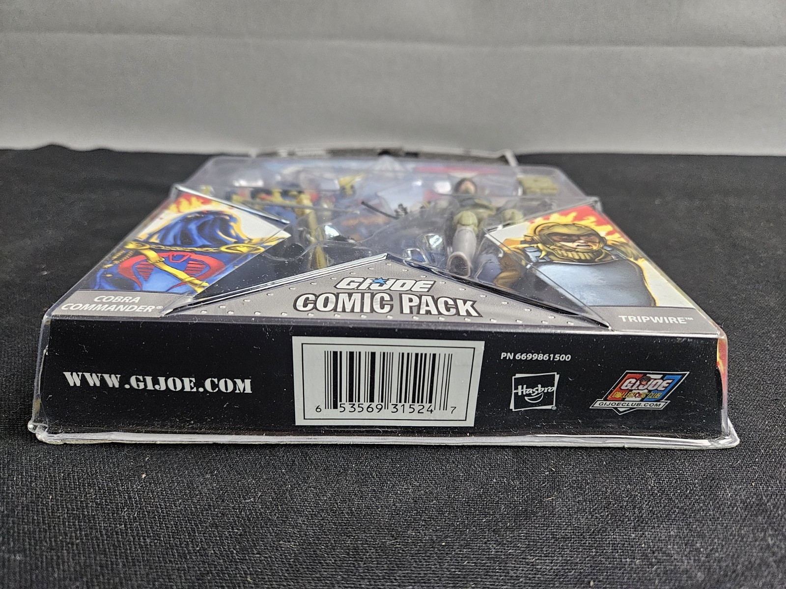2008 Hasbro Gi Joe Cobra Commander Leader Tripwire Figures Comic Pack Larry Hama