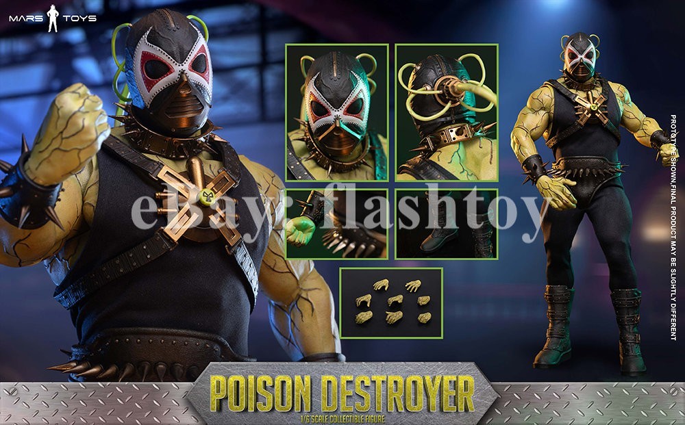 Presale Mars Toys MAT026 1/6 Poison Destroyer Bane Male Action Figure Model Toy