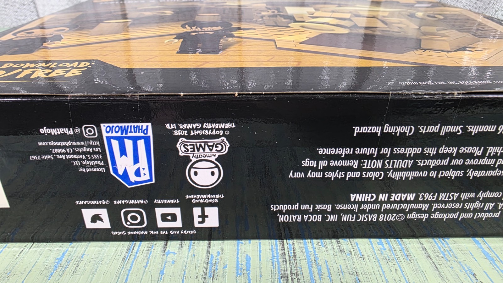 Bendy and The Ink Machine Room Buildable Scene Set Sealed NIB