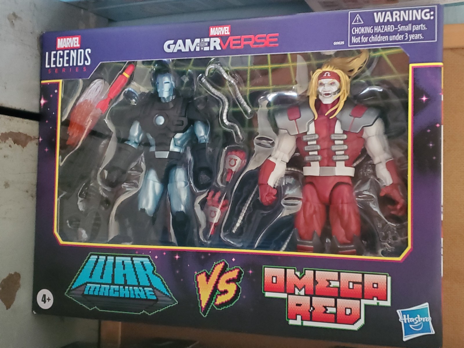 Marvel Legends Gamerverse War Machine VS Omega Red 6&Prime; Scale Action Figure 2 Pack