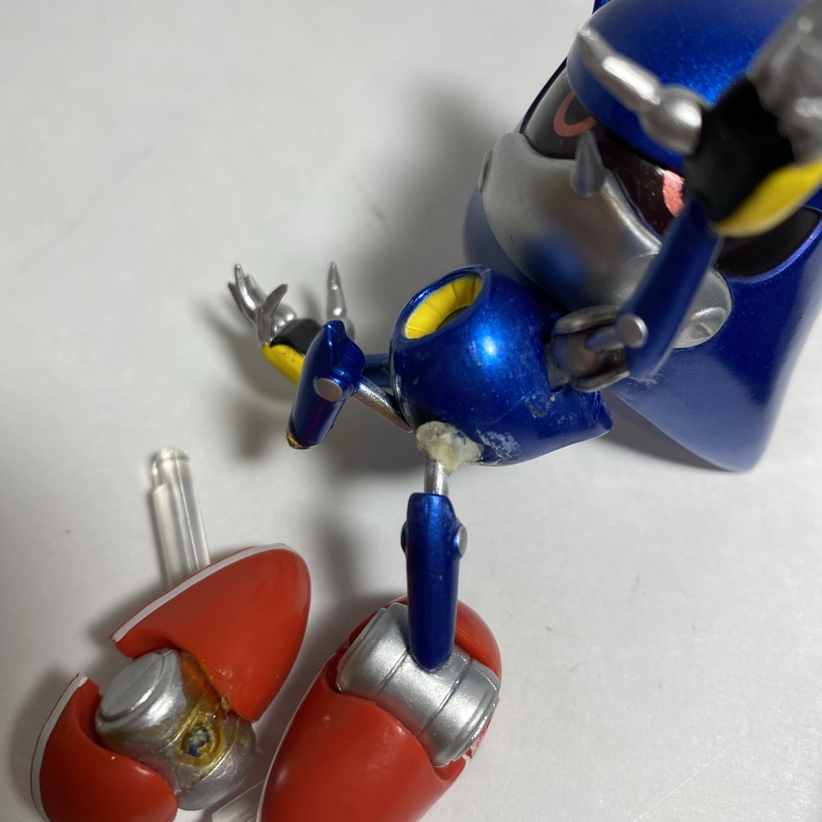 Sonic The Hedgehog Metal Sonic 25th Anniversary Loot Crate Gaming Figure – As Is
