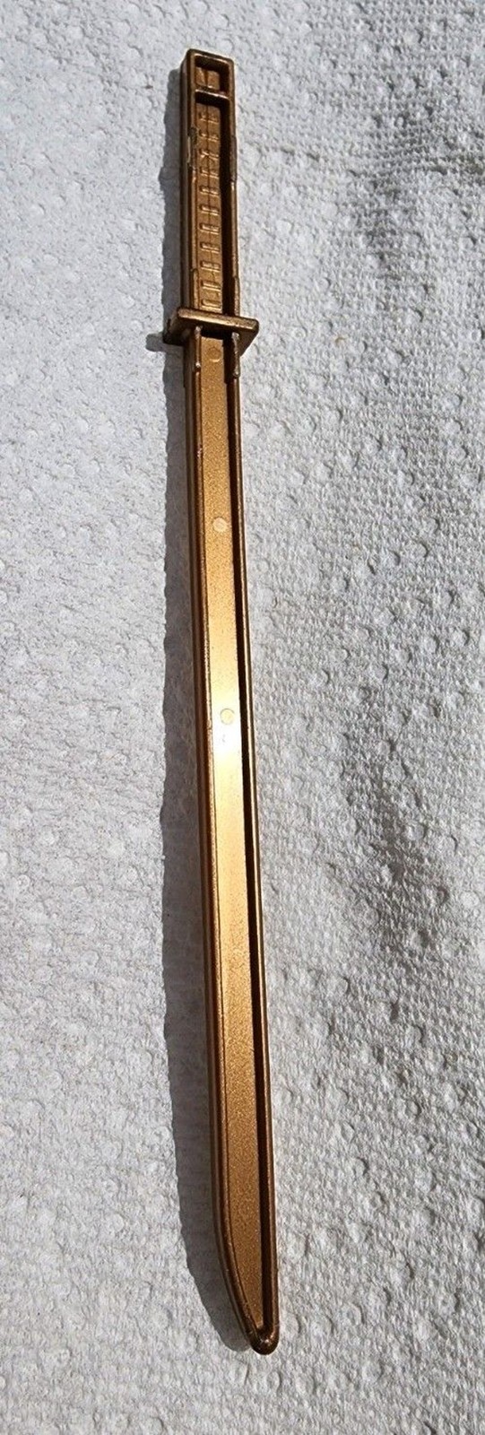 Vtg Mighty Morphin Power Rangers Deluxe Ninjor SWORD Gold Ninja Weapon Part