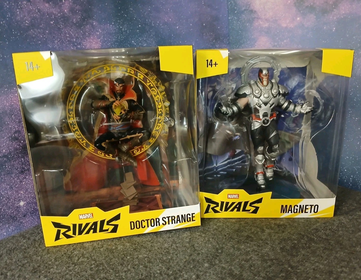 Marvel Rivals Wave 1 – Magneto – Doctor Strange – McFarlane Toys Legends Lot
