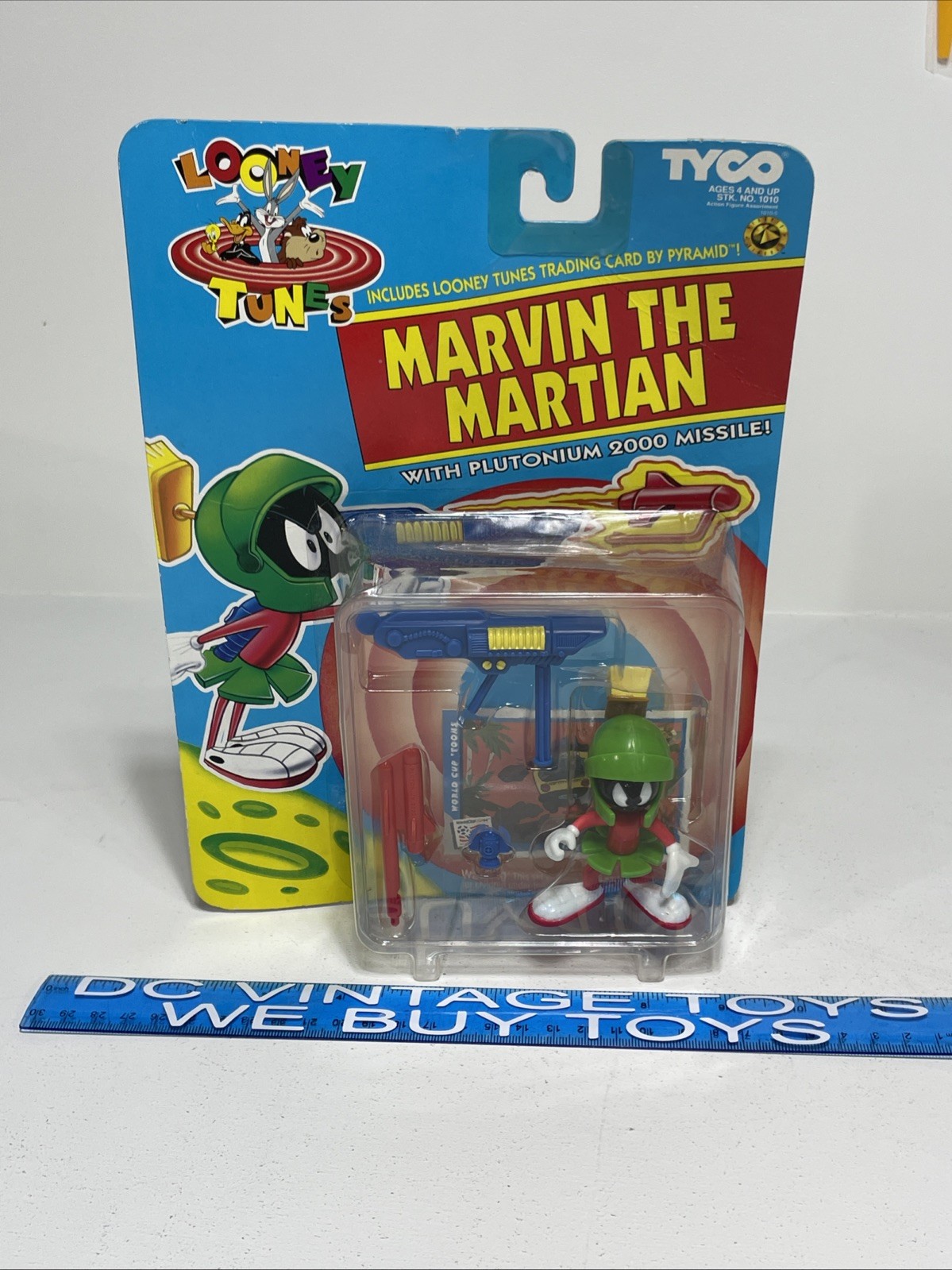 Looney Tunes Marvin The Martian with Plutonium 2000 Missile Tyco 1993 New
