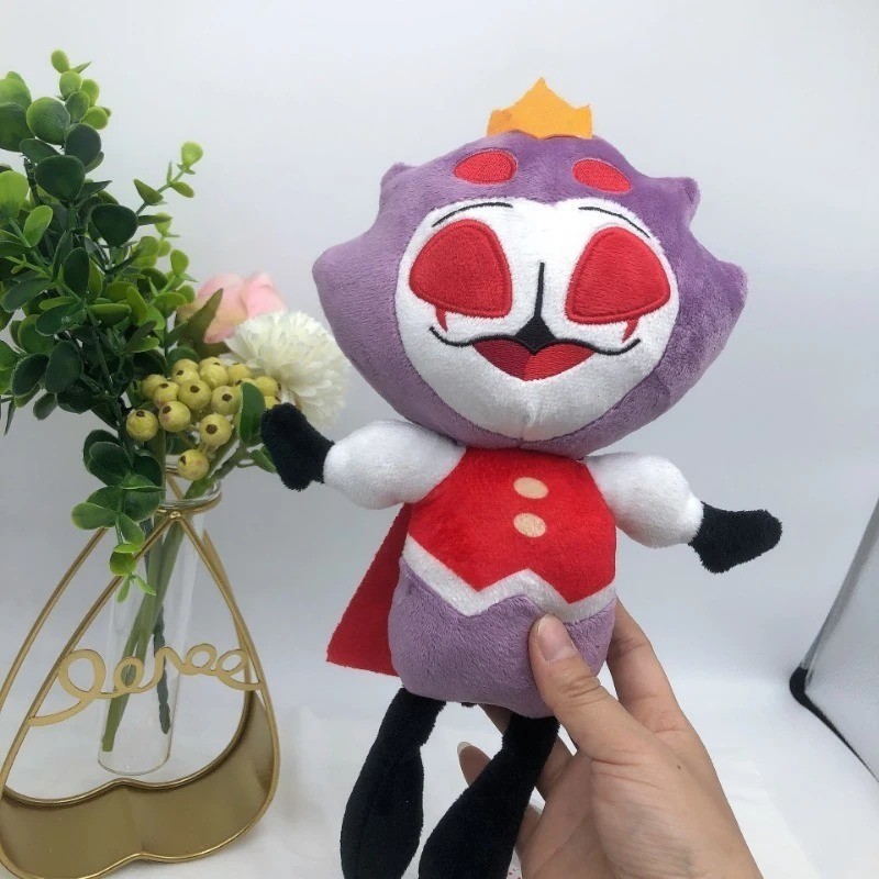 Cartoon Anime Helluva Boss Extremely Evil Boss Plush Toy Demon Doll Gift