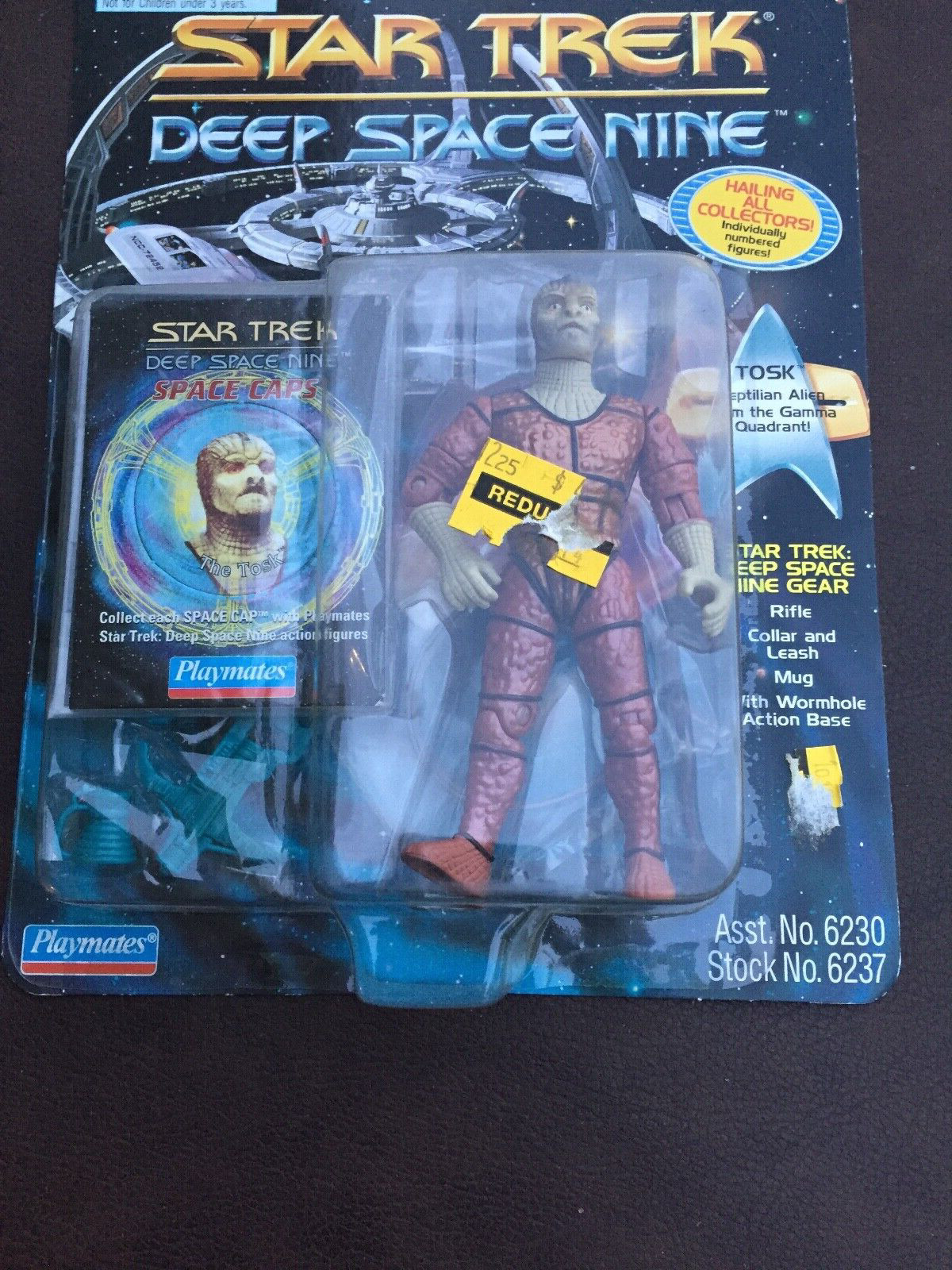Star Trek Deep Space Nine 95 Tosk Reptilian Alien Playmates New Sealed NIP