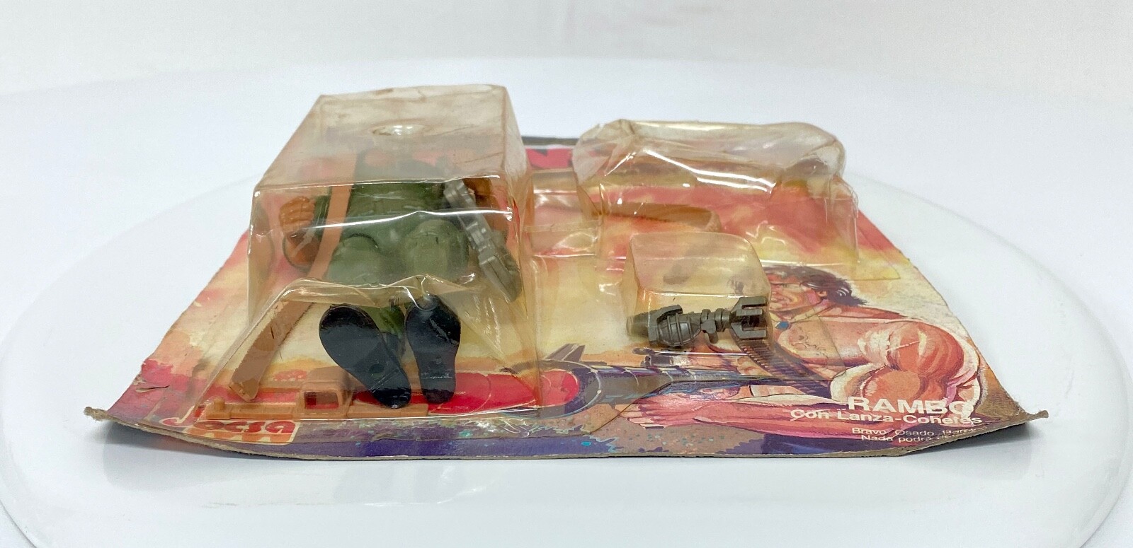 Rambo Colonel Trautman Sound Effect FX JOCSA Argentina 80&rsquo;s not Coleco Glasslite