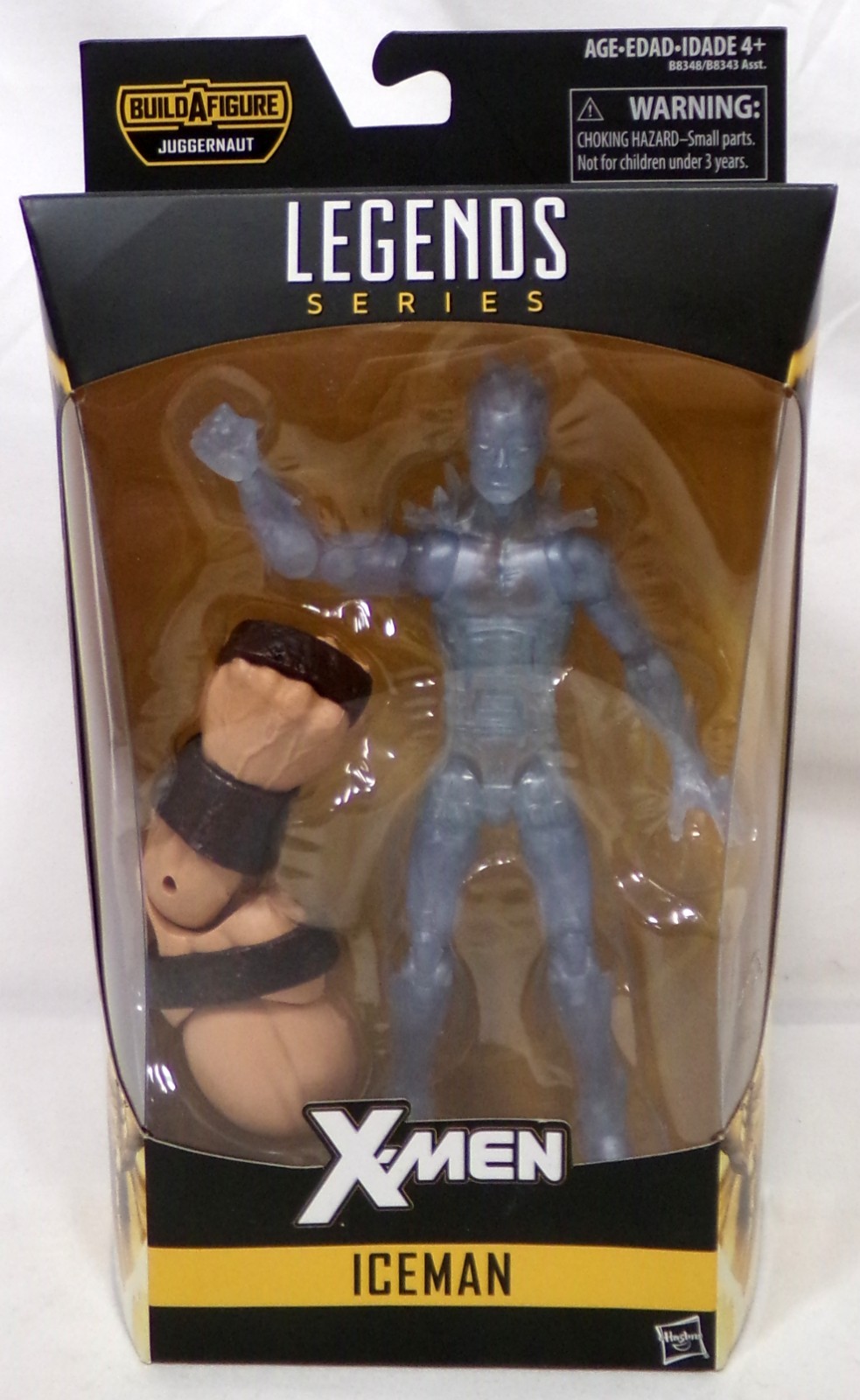 Marvel Legends Juggernaut Series X-Men Iceman 6&Prime; Figure Hasbro 2016 New Sealed