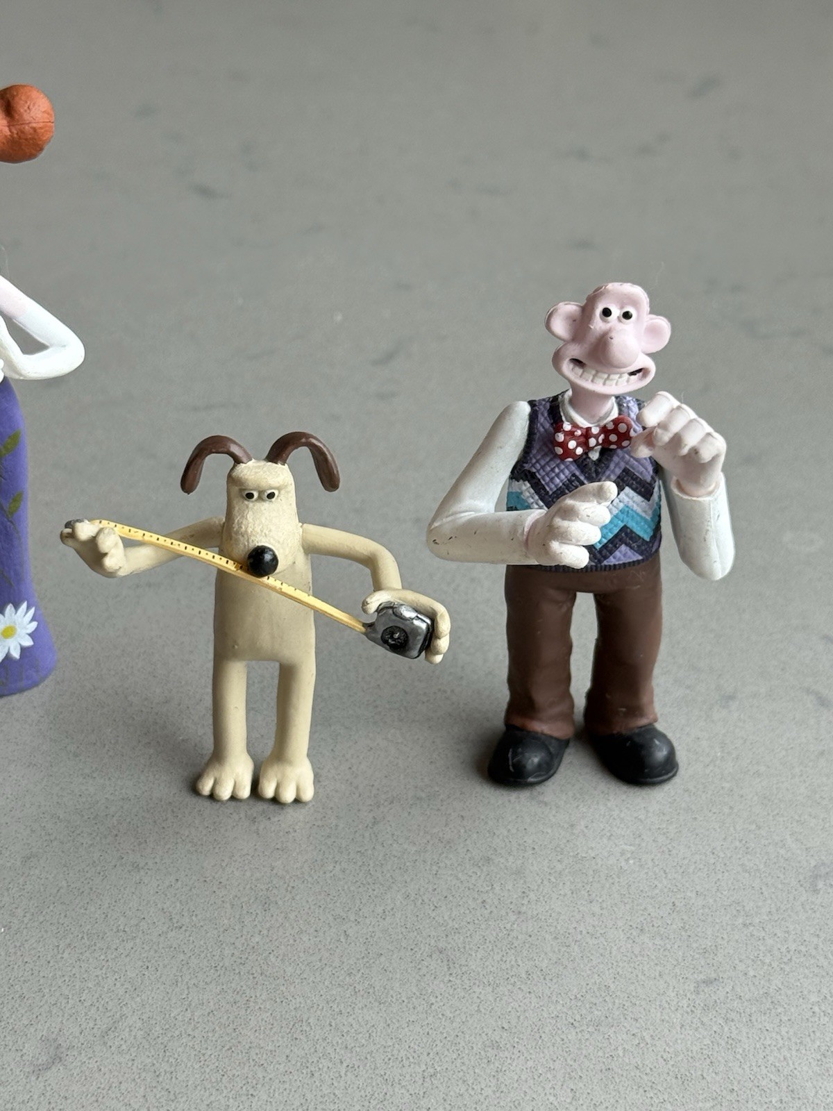 Wallace & Gromit Curse Of Were Rabbit Carrot Collector Mini Figure Set (2005)
