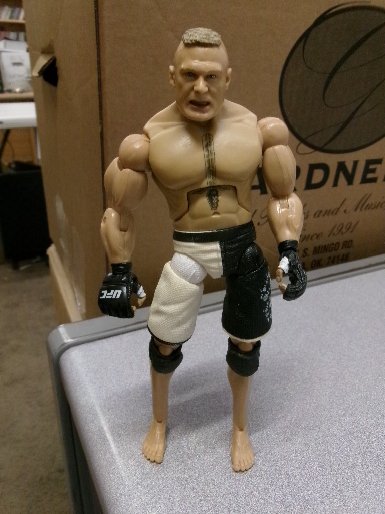 Brock Lesnar Jakks UFC action figure WWE, Very Good Toys And Games