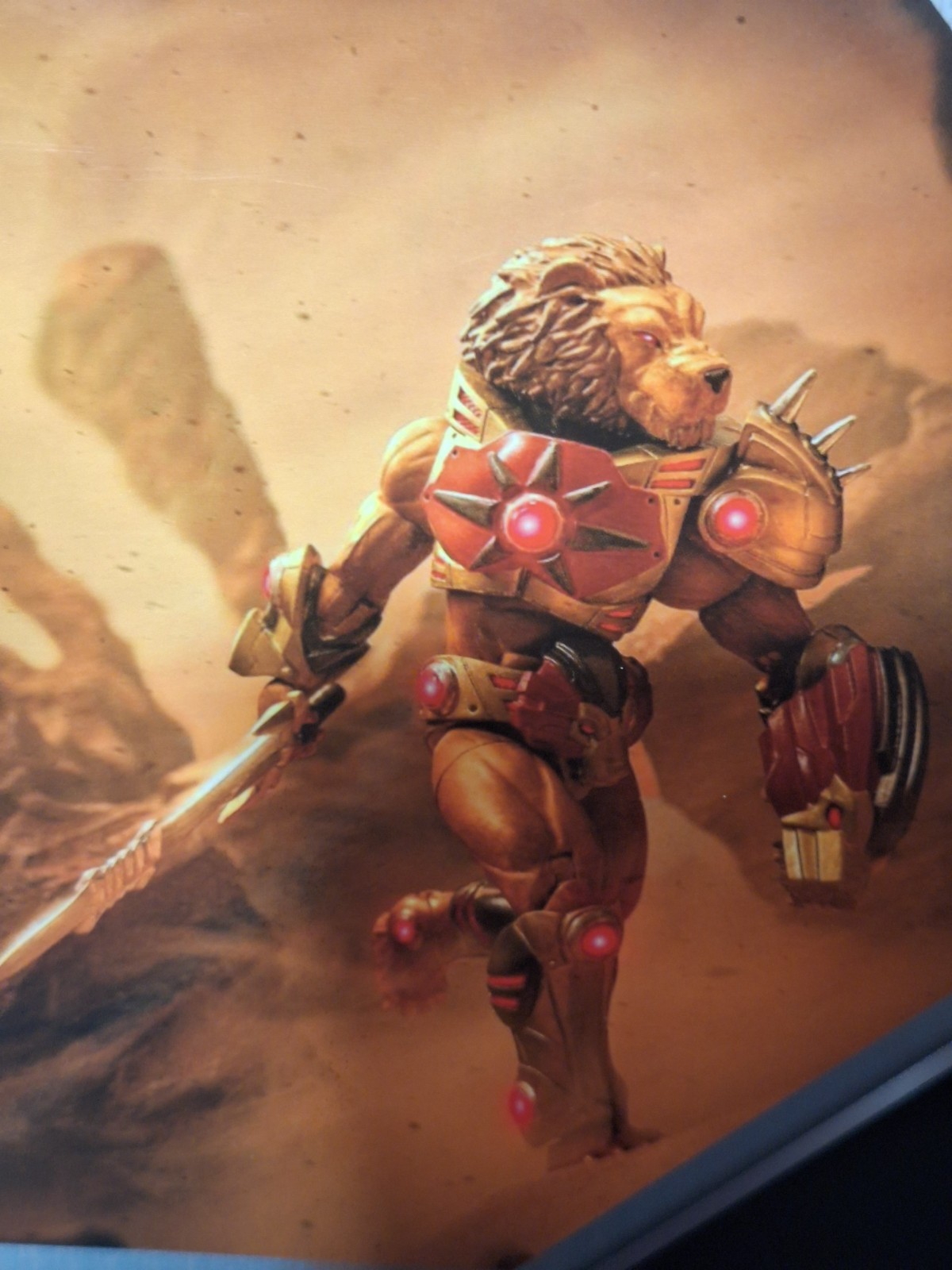 Morphonauts Combat Creatures Kickstarter 6.5&Prime; Battle Beasts Virelion Lion