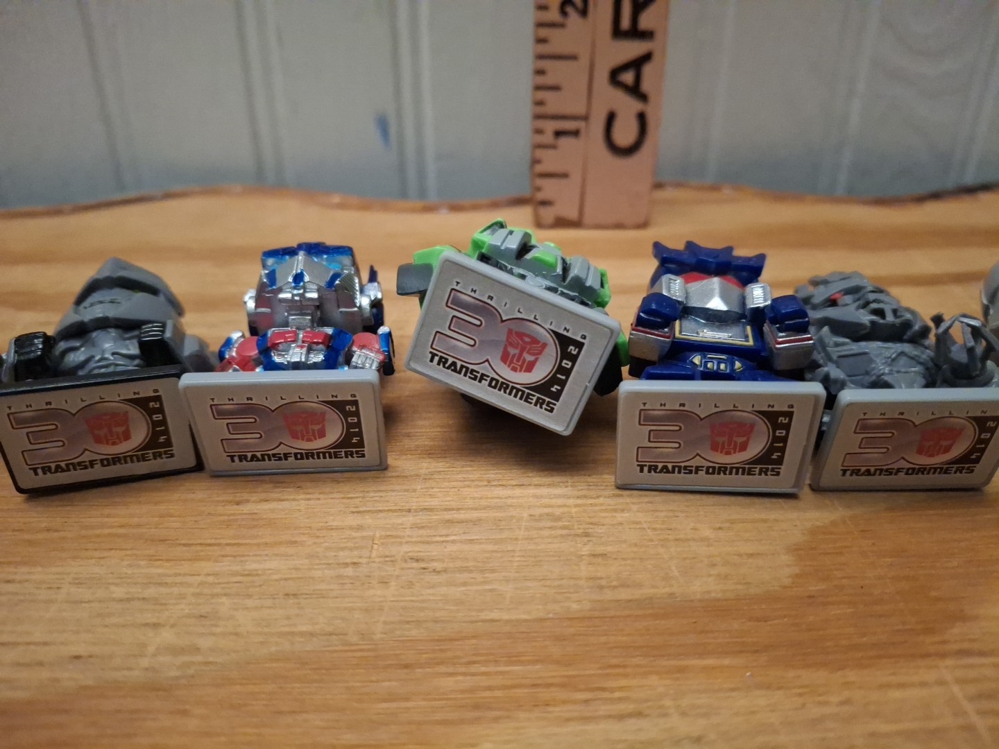 Transformers 30th Cartoon Action Figure Lot of 7 Mini Figures T325 All Different