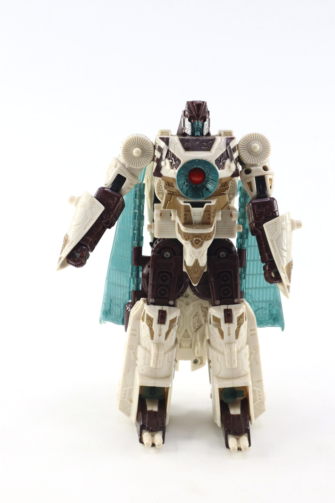 2005 Transformers Cybertron Voyager Class Vector Prime Figure Incomplete