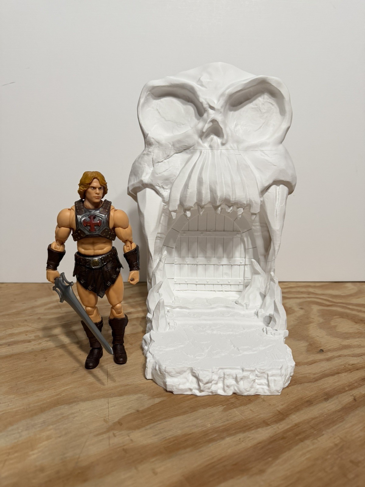 3d Printed 1/12 Scale Castle Grayskull Diorama Accessory Masters Of The Universe