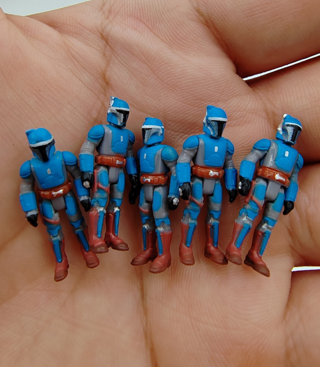 RARE 5 Pcs Star Wars Micro Galaxy Squadron Mini Figures Toy CHASE Gift!