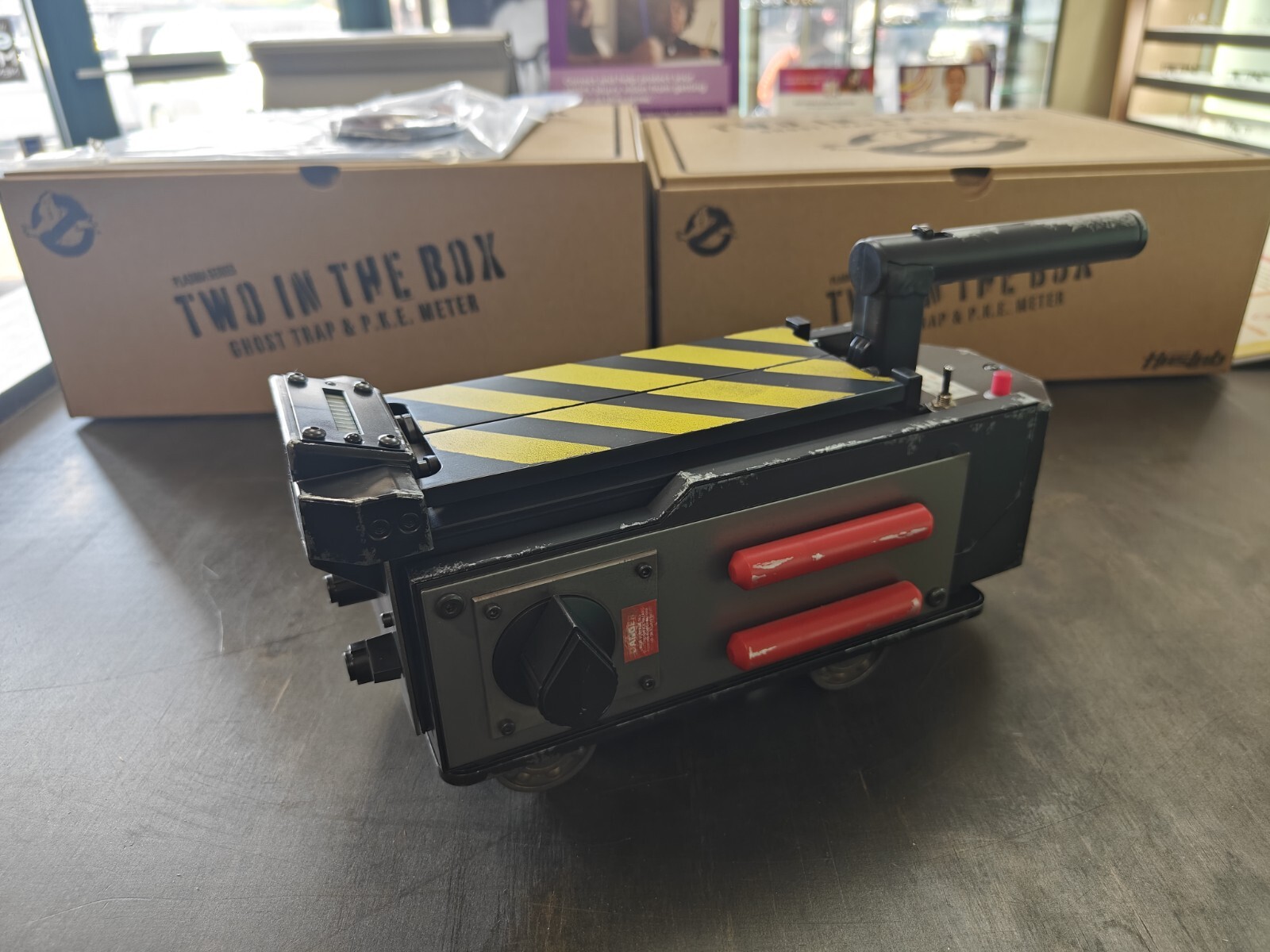 Two in the Box HasLab Ghostbusters Ghost Trap & PKE Meter IN HAND & READY 2 SHIP