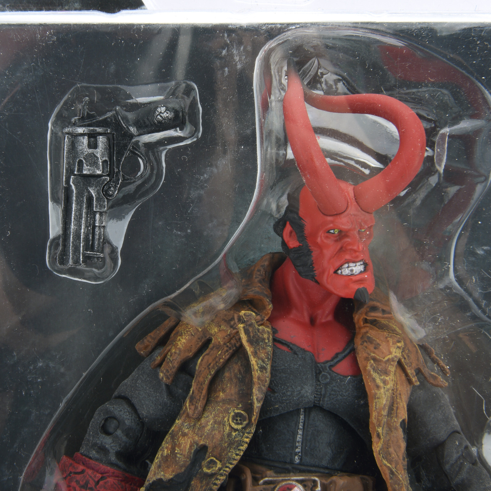 Hellboy Battle Damaged HB 7&Prime; Action Figure Exclusive 1/12 Scale Doll Horn Toys