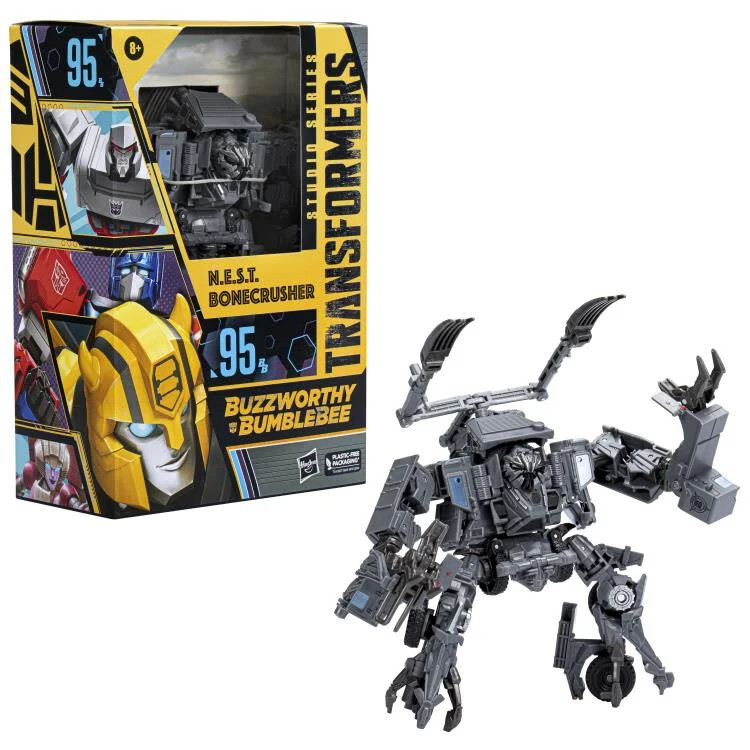 Transformers Studio Series 95 BB Buzzworthy Bumblebee NEST Bonecrusher (NEW)
