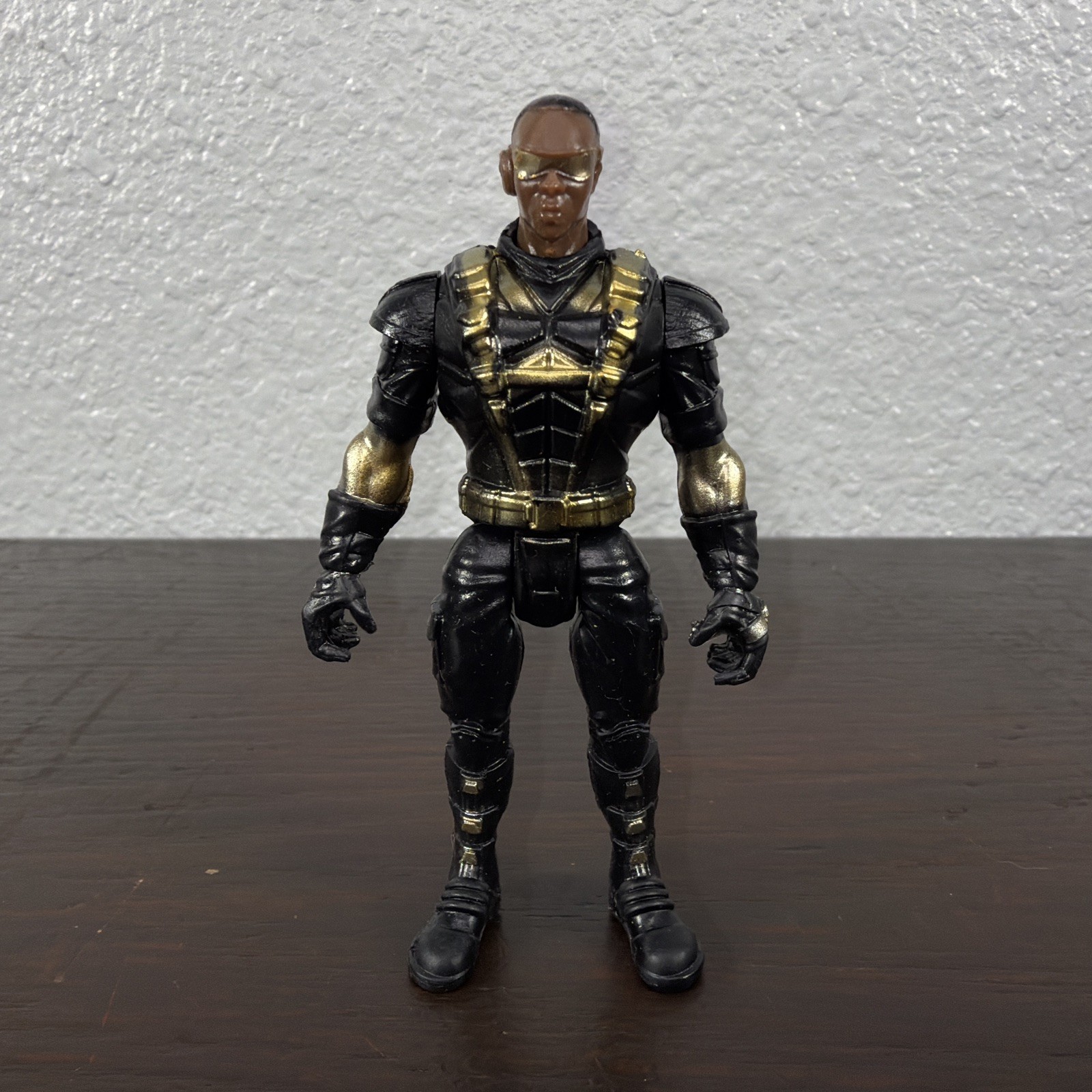 Final Faction Alpha Team Sergeant Steel Limited Gold Elite 4&Prime; Action Figure Only
