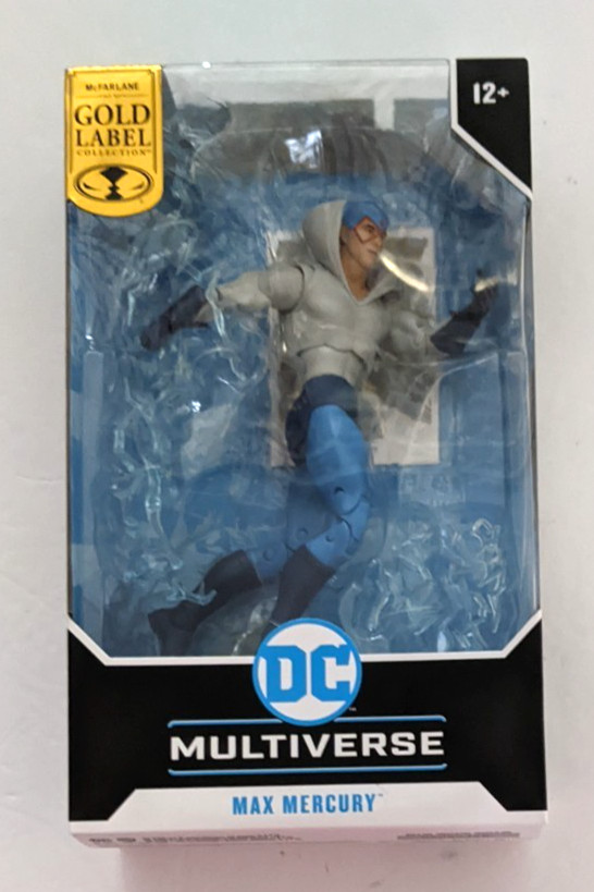 McFarlane DC Multiverse Gold Label Max Mercury The Flash 7” Action Figure
