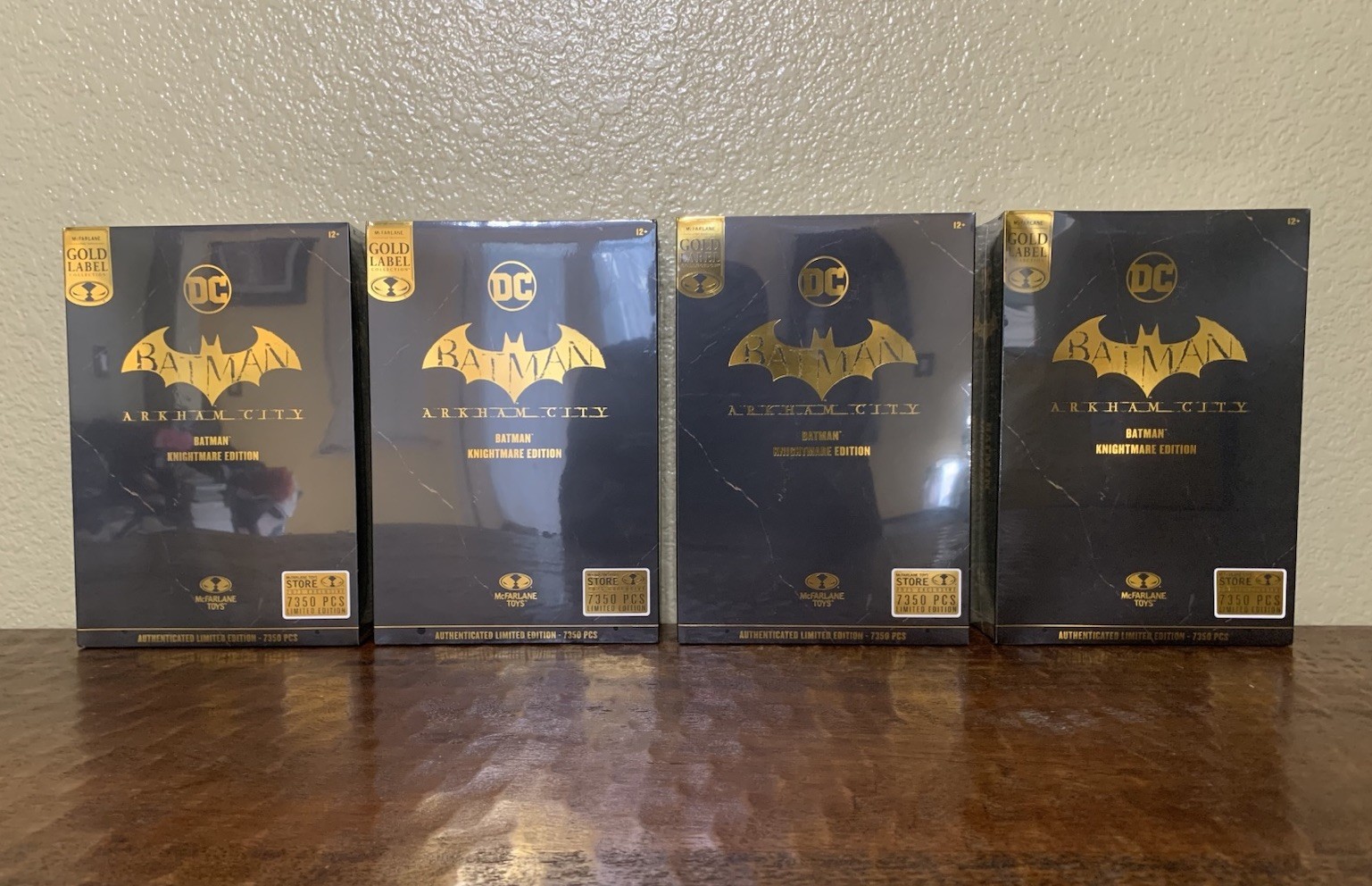NIB McFarlane Toys Gold Label Collection DC Batman Arkham City Knightmare Figure