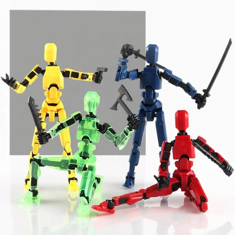 3D Printed Multi-Jointed Shapeshift Robot 2.0 – Movable Mannequin Dummy 13