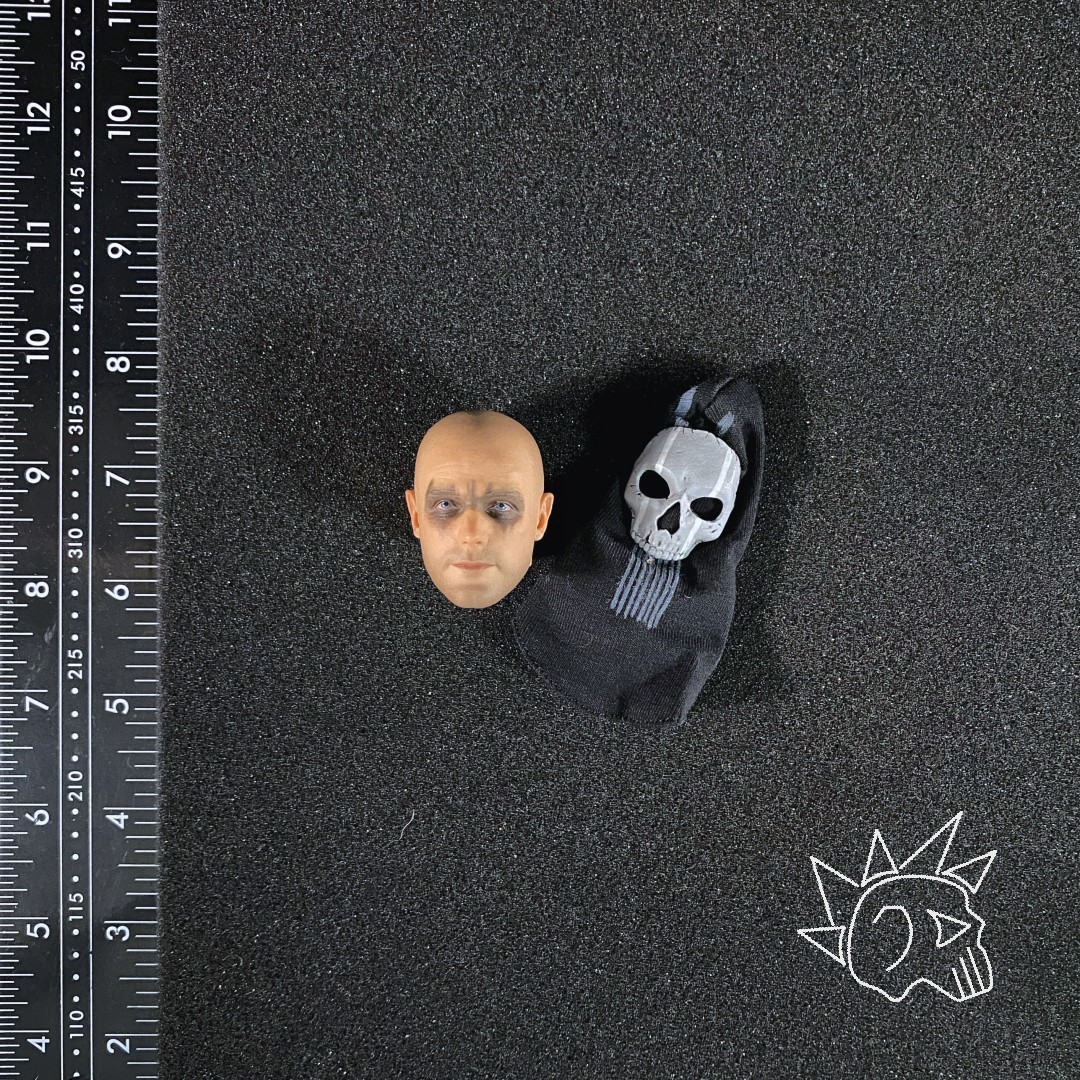 1/6 Scale Heads Sculpt + Balaclava Custom Action Figure Accessory – GA1010S