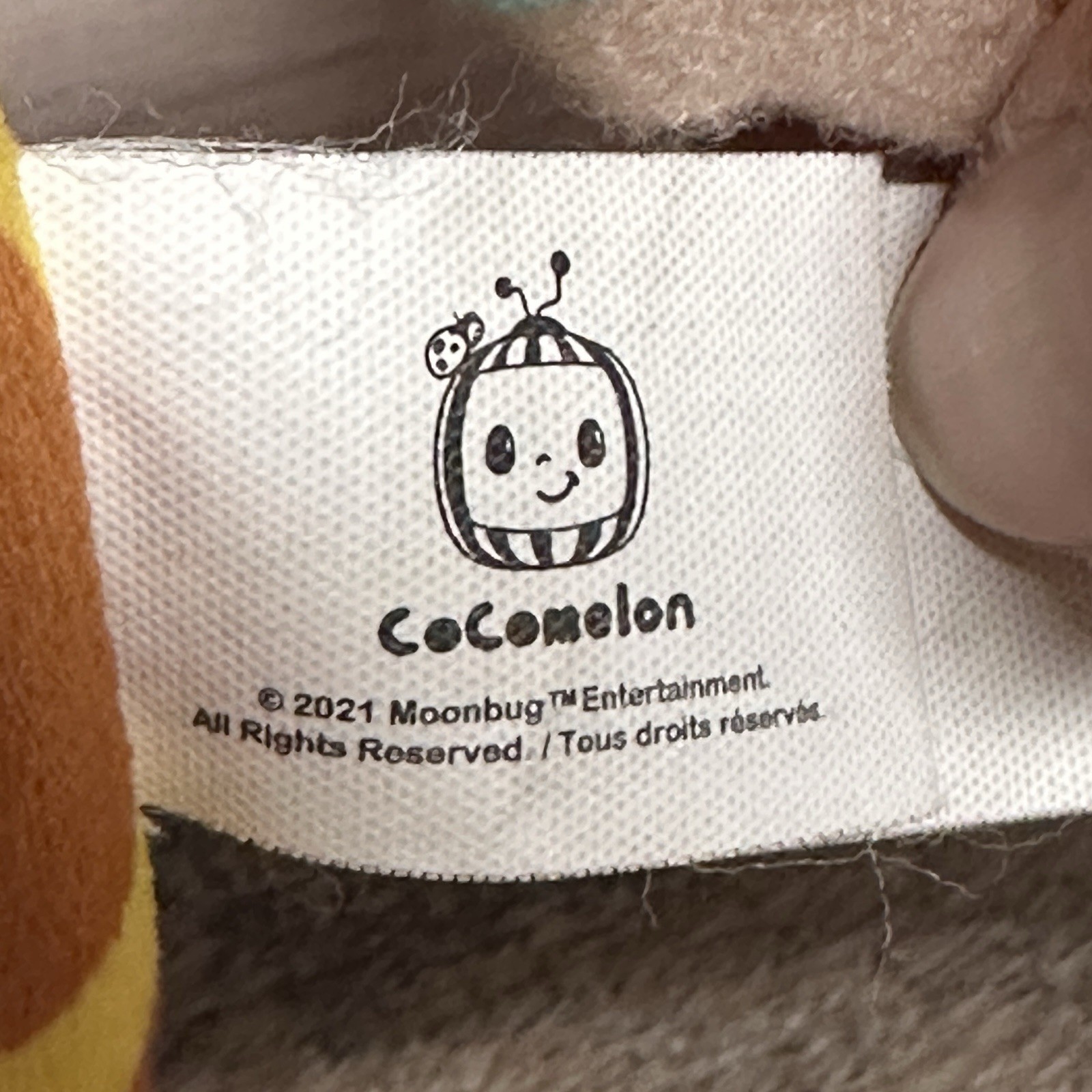 COCOMELON JJ Baby Doll 8” Plush Lion Monkey Giraffe Lot 3 Jazwares GPC
