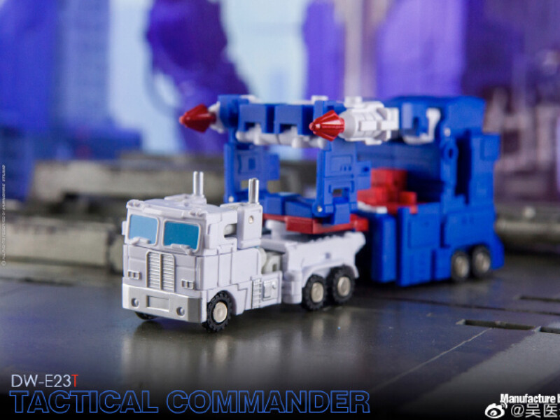DR. WU DW-E23 Tactical Commander MINI Magnus E23T/E23D/E23B/E23P 6cm Figure