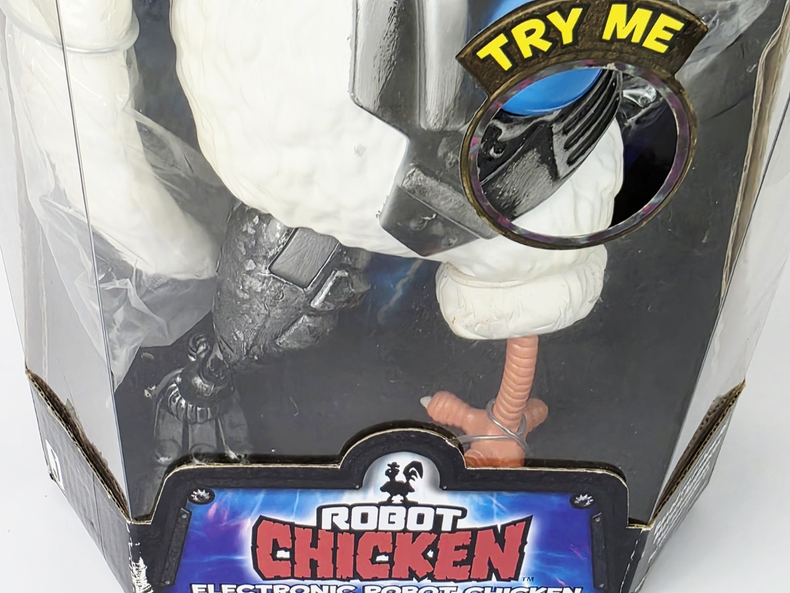 Robot Chicken 10&Prime; Electronic Action Figure Adult Swim Brand New Factory Sealed