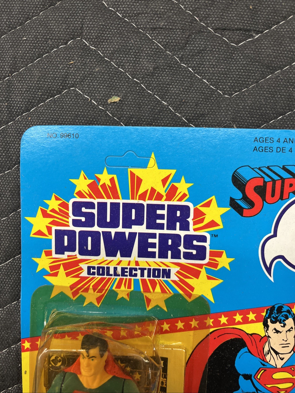 Kenner Super Powers Superman Canada 12 Back Series 1 Factory Sealed Original