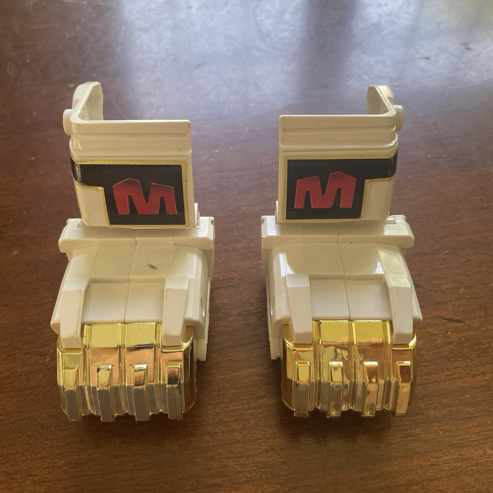 Vintage 1993 MMPR Power Rangers Titanus Feet Claws Original Parts Megazord