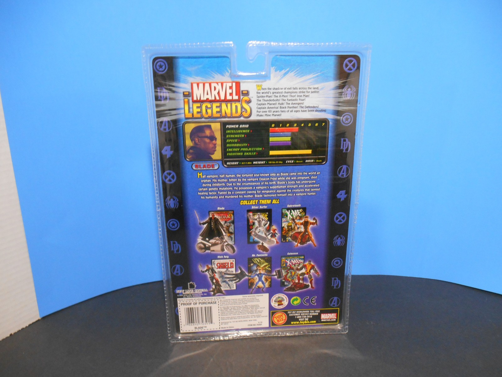 Marvel Legends Series V Blade Action Figure 2003