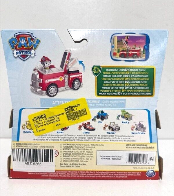 Marshall’s Fire Engine Vehicle with Collectible Figure, for Kids Aged 3 and Up
