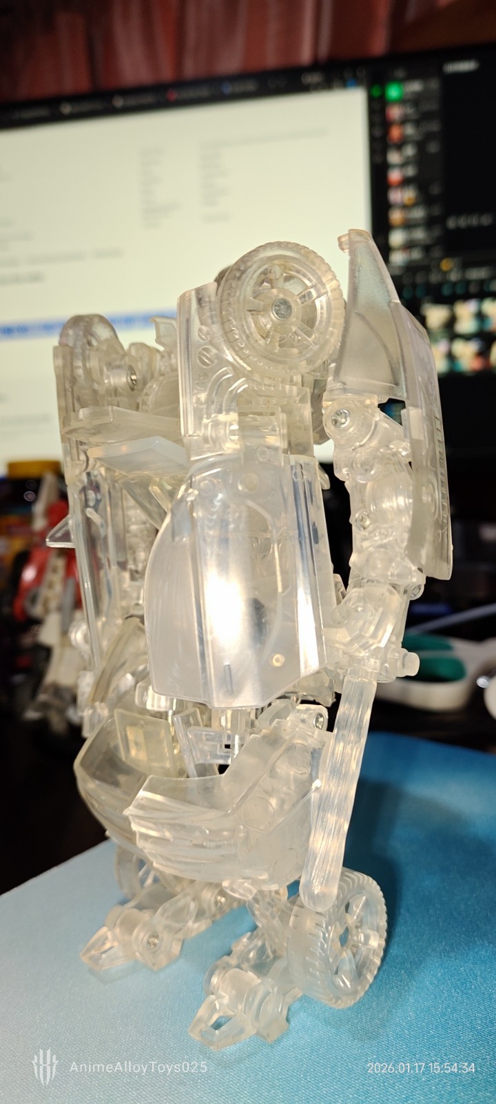 Transformers Bumblebee Transparent clear version ROTF Deluxe Class USAship