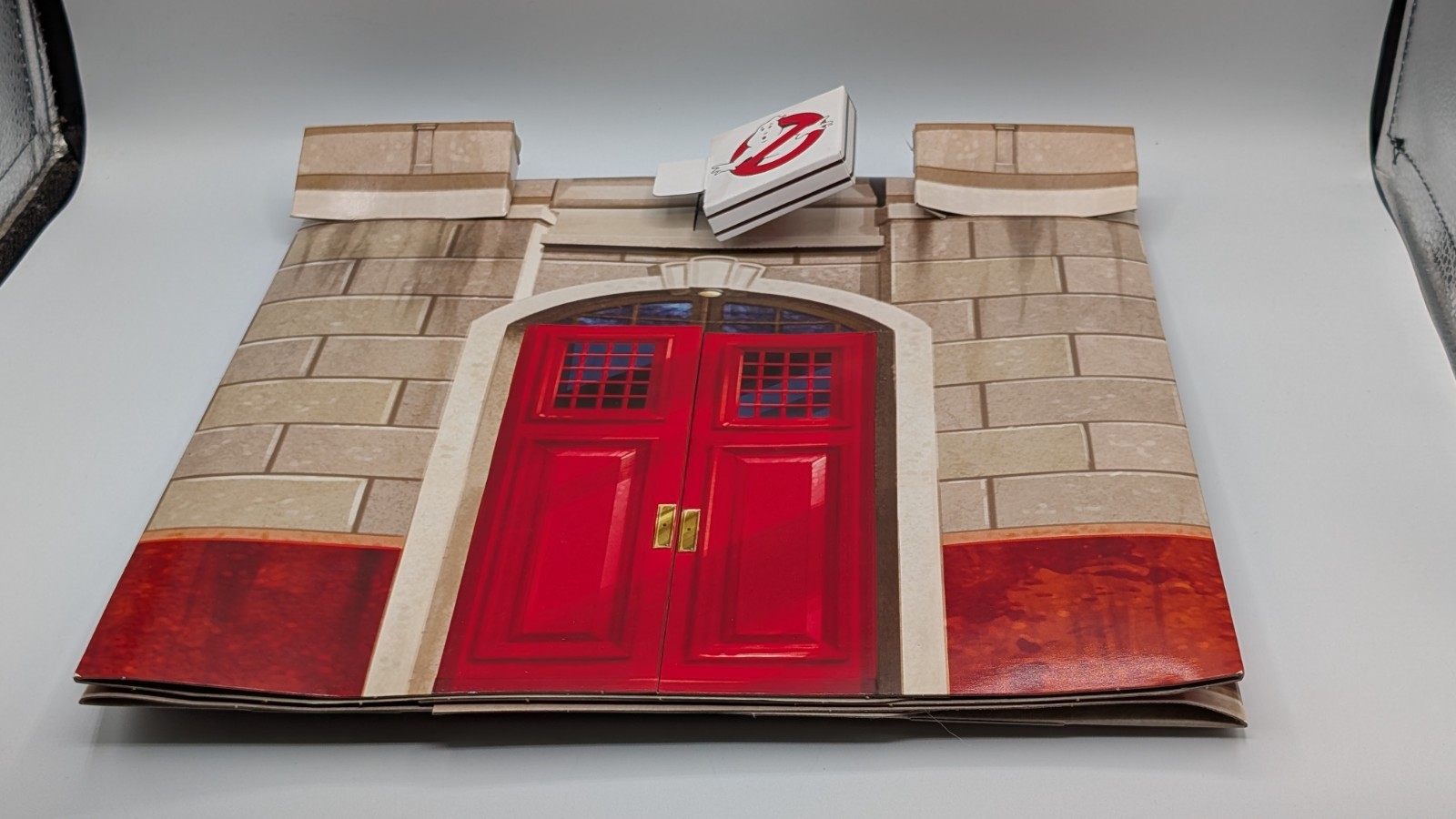 2011 Mattel Ghostbusters Janine Melnitz & Samhain 12&Prime; Firehouse Backdrop Only