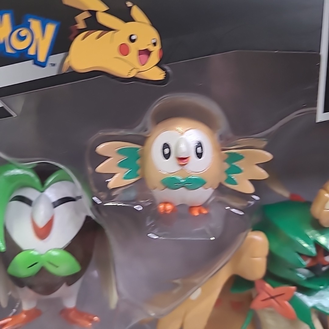 Pokemon Select Evolution Multi-Pack Rowlet Datrix Decidueye Action Figures NEW