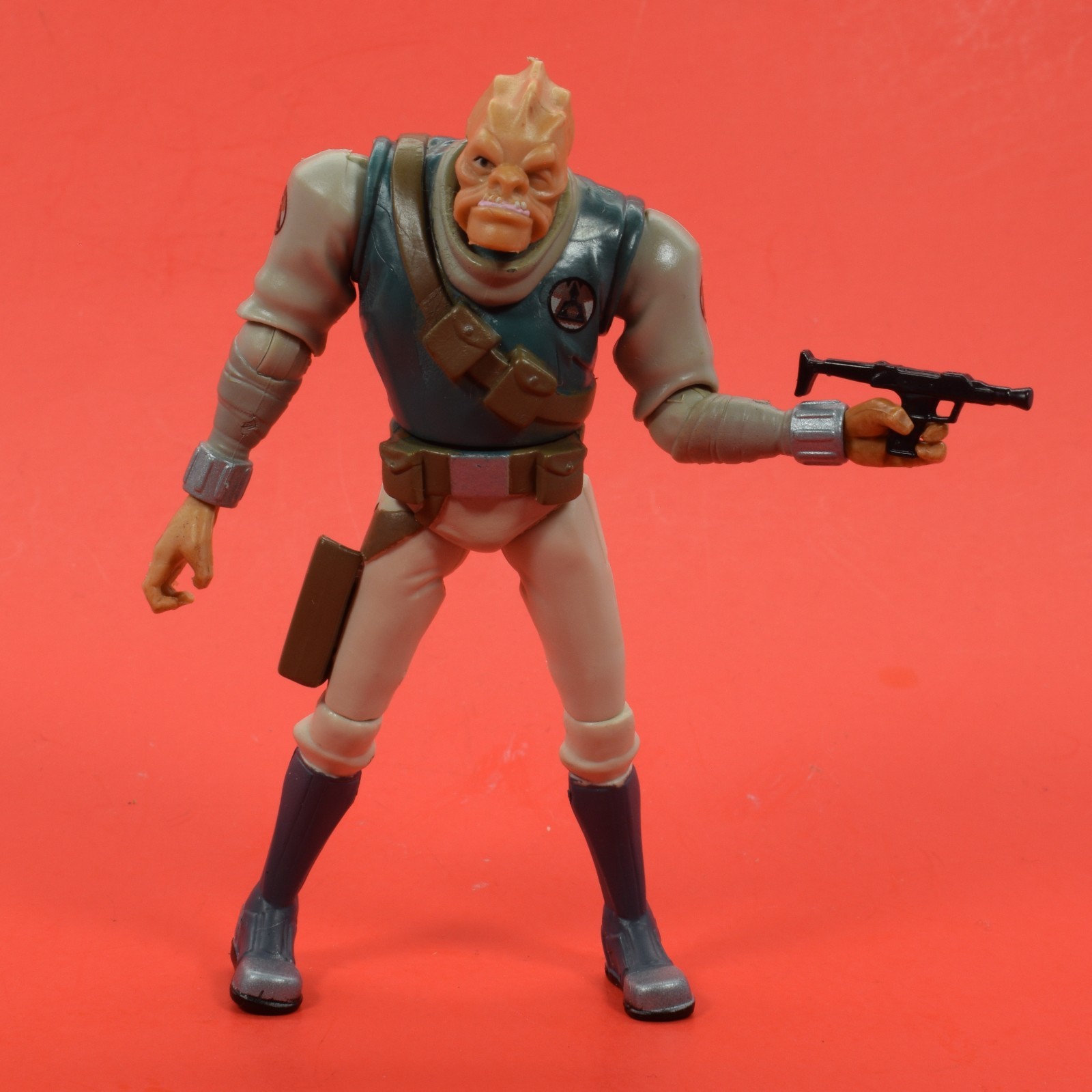 Star Wars 3.75&Prime; TCW Clone Wars Bounty Hunter Castas As Shown ZP7