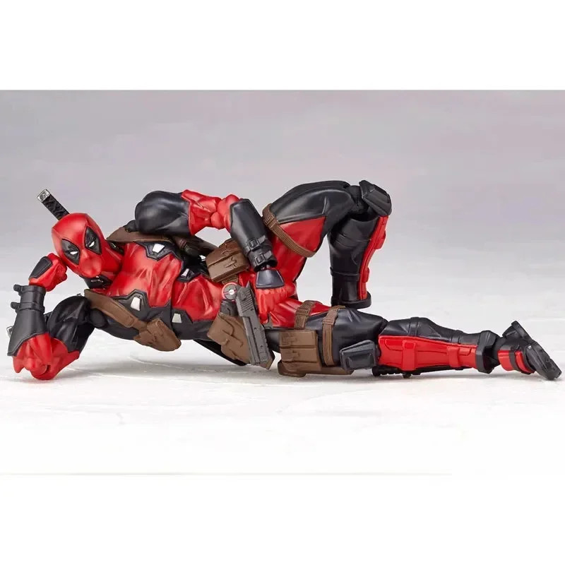 Revoltech Style Wolverine & Deadpool Comic Ver. Action Figure – Movable Joint To