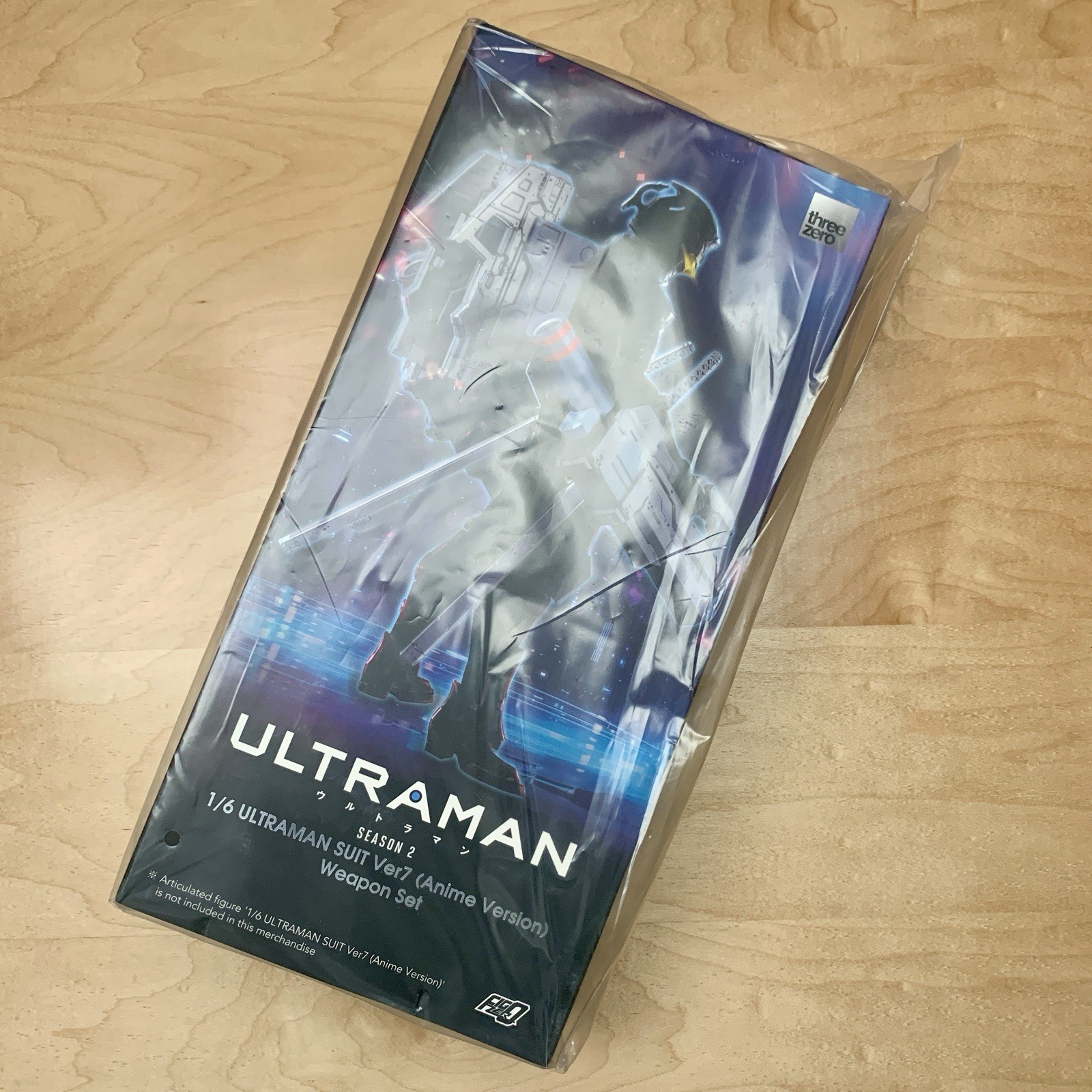 Ultraman FigZero Suit Ver.7 Anime Version weapon set 1/6 scale ThreeZERO NIB
