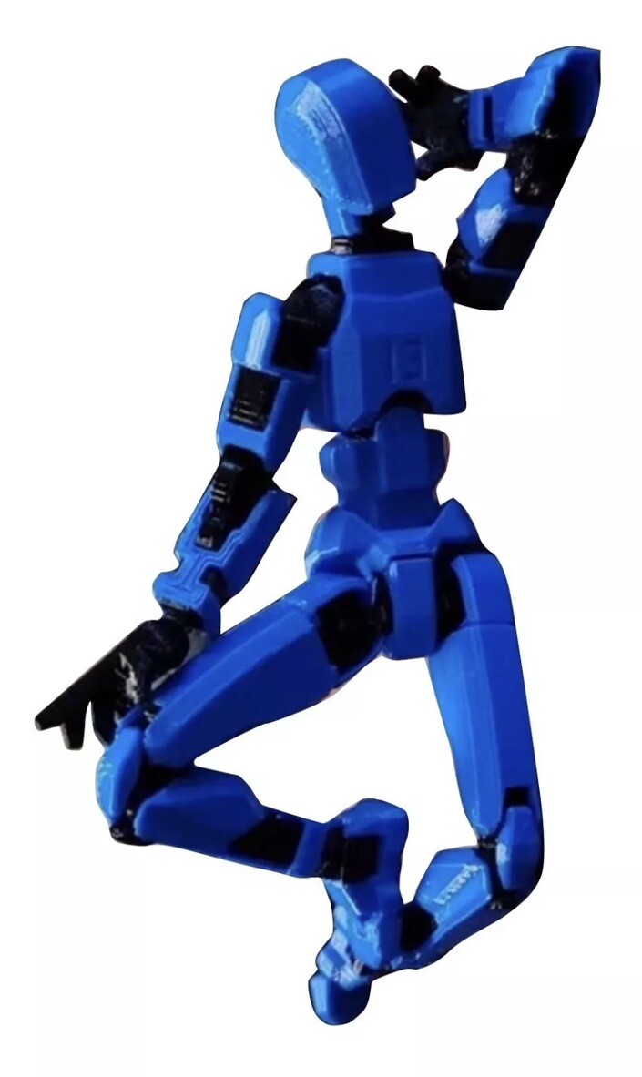 Dummy 13 Action Figure | 3D Printed Poseable Articulated Collectible Kit